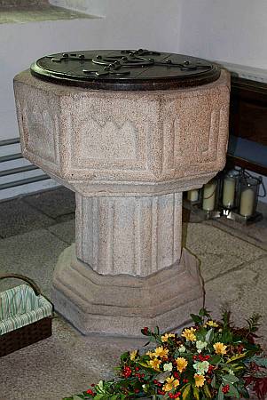 North Bovey - The Font
